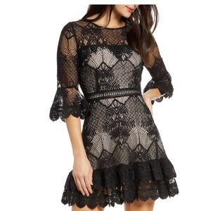 BB Dakota Black Holiday Dress - Valentine’s Day